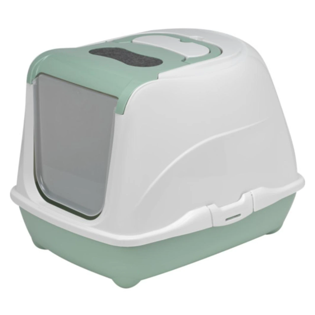 Moderna Flip Cat kattetoilet Soft Green L 50,2 x 38,8 x 37,7 cm